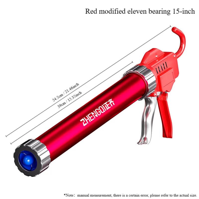 Glue Gun Finishing Tools Glue Seals for Doors and Windows Manual Caulking Gun Glass Corner Seam Filling Construction Hand Tools