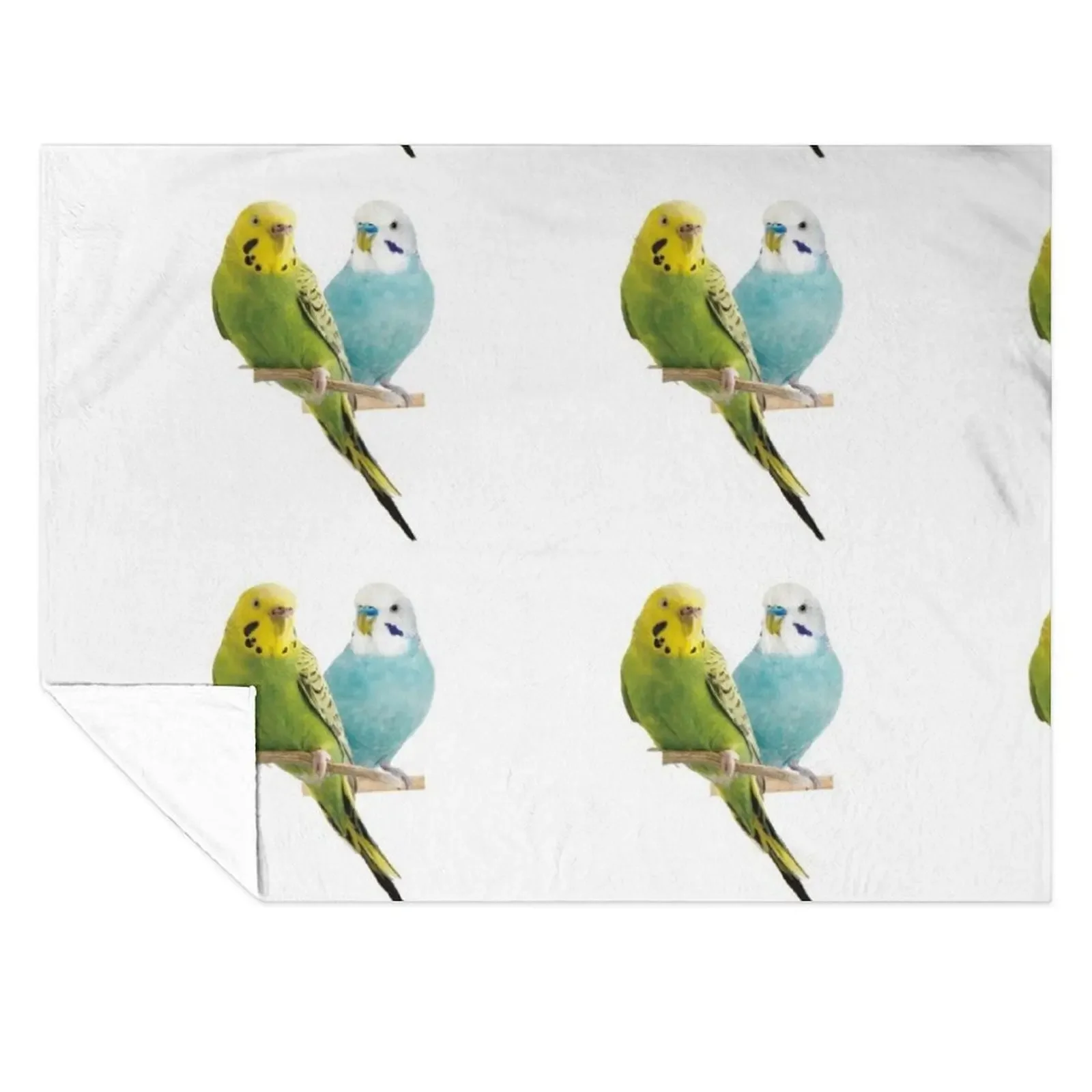 

the parakeet: cute and tiny birds Throw Blanket Luxury Throw sofa bed Furry Soft Blankets