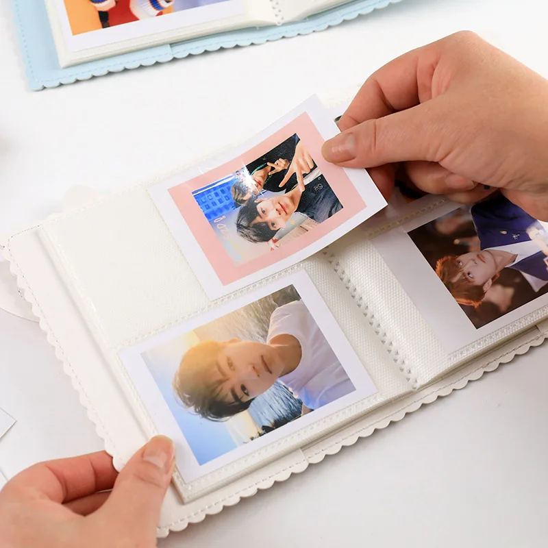 64 Pockets 3 Inch Photo Album Book For Fujifilm Instax Mini 12 11 9 8 7s 70 25 90 LiPlay LINK SP-1-2 Instant Camera Photo Album