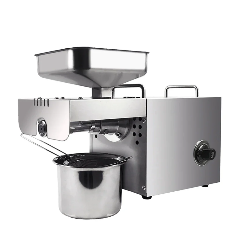 Automatic  Coffee Bean Black Seed Copra Mustard Sesame Oil Press Machine Good Price