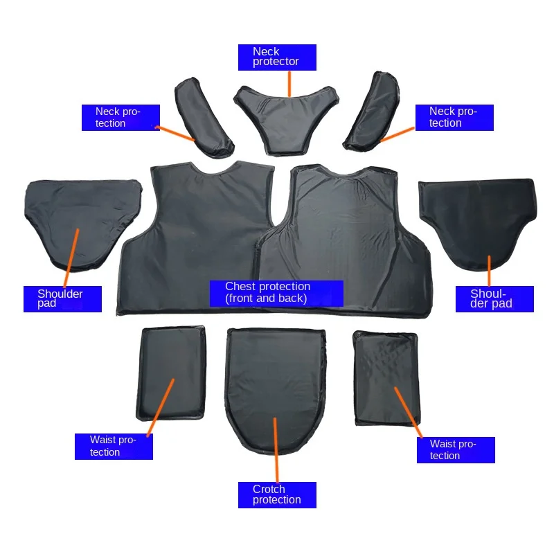 ผ้า Ud Weftless ป้องกันอย่างเต็มที่ Pe Bulletproof Chip Polymer Polyethylene ซับใน Bulletproof Vest