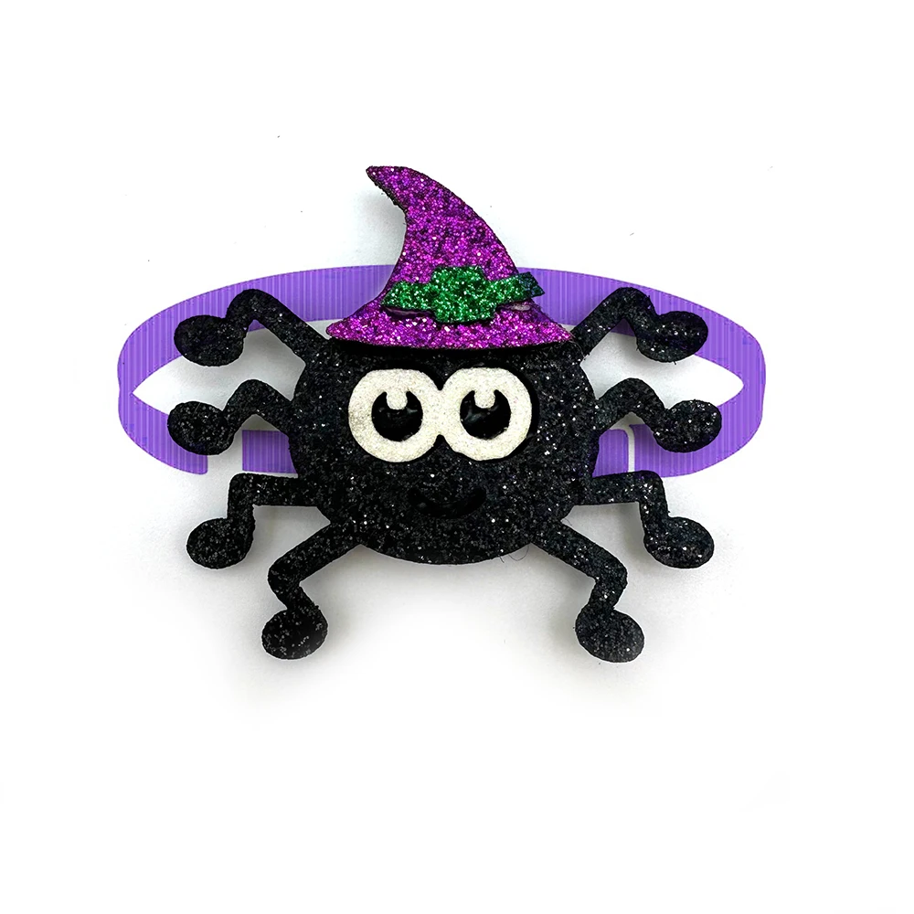 50/100 stücke Halloween Mode Haustier Hund Pflege Bowtie Kürbis Geister Stil Kleine Hund Katze Fliege Krawatte für Hunde haustier Dekoration – Detail 6