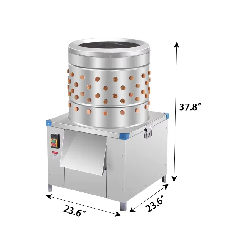 Hot Sale Automatic Chicken Plucker Steel Poultry Farm Machinery for Chicken Cleaning Plucking Used for Abattoir Slaughter Line