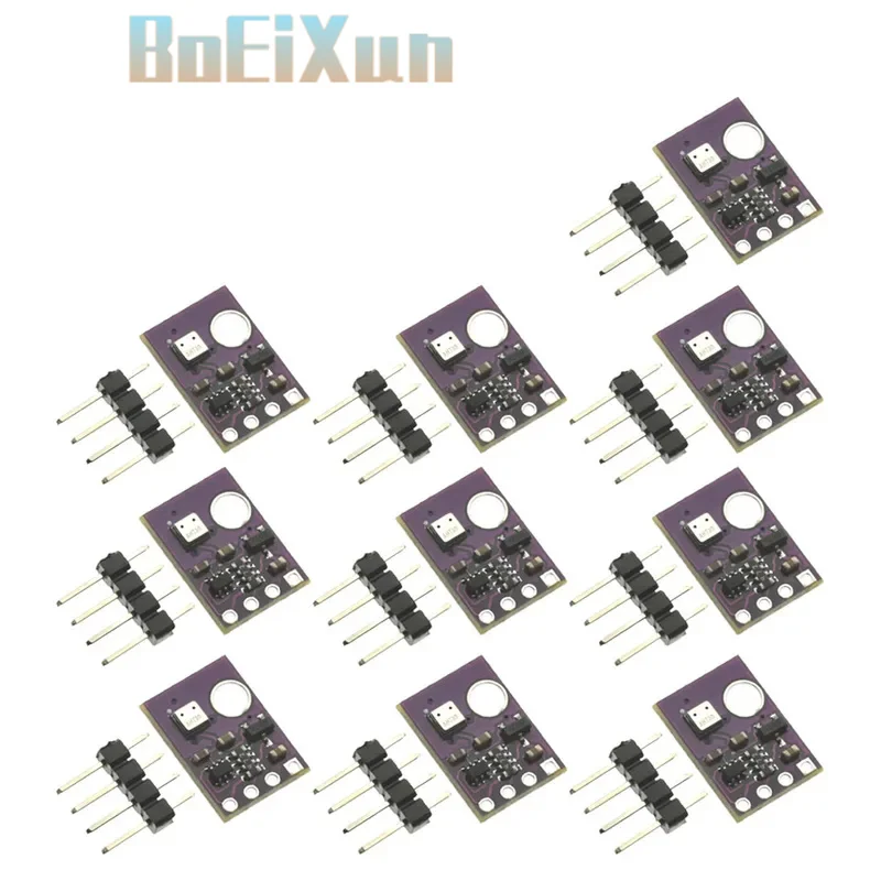 1-10pcs AHT30 Temperature Humidity Sensor Module Temperature and Humidity Probe I²C Digital Signal High Precision Wide Voltage