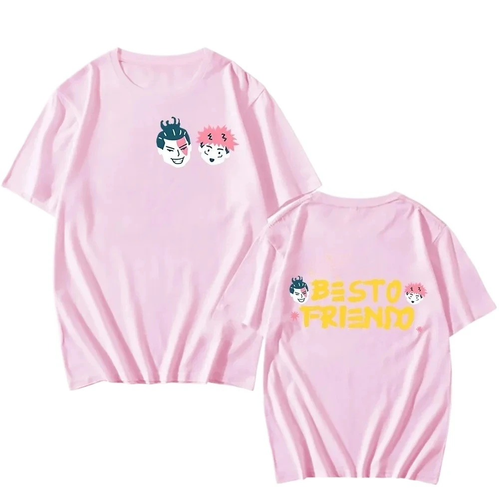 Camiseta Besto Friendo Itadori Yuji Aoi Toudou, camiseta con estampado de Anime, camisetas de verano para hombres y mujeres, Top transpirable japonés Jujutsu Kaisen