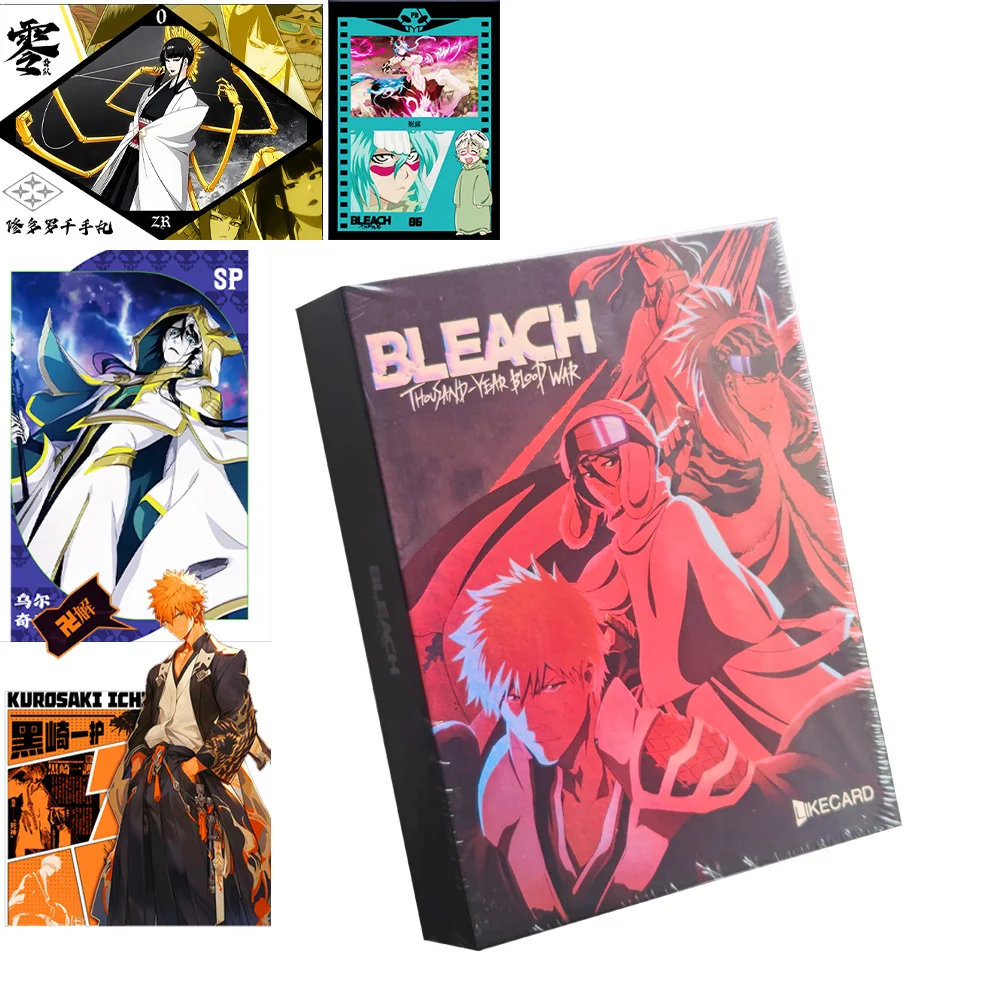 LikeCard BLEACH Collection Cards Thousand-Year Blood War Kurosaki Ichigo PR Collection Card Booster Box Kids Toy Gift