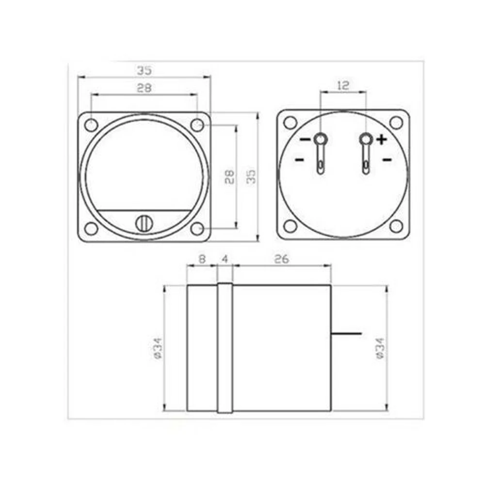 2pcs Tube Amplifier VU Meter Head Level Meter With Backlight And Driver Board