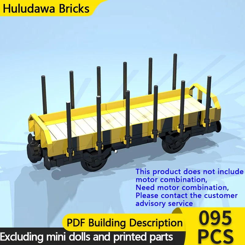 

Модель городского автомобиля MOC, строительные кирпичи, 4-колесный кол, планшетный тележка, модульная технология, детские праздничные подарки, сборка игрушек, костюм