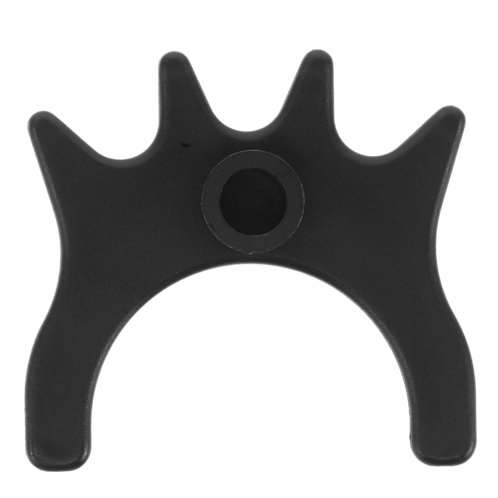 

2pcs Billiard Cue Bridge Head Plastic Pool Cue Holder Stand Rack Multiple Positions For Billiards Pool Players Black