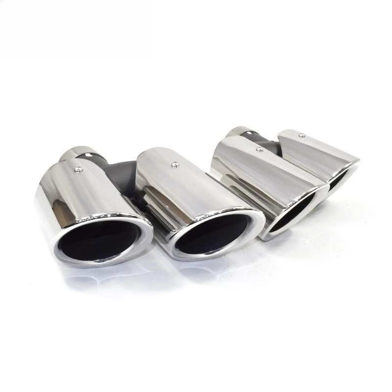 Quad Exhaust Tips GTS Style for Porsche Macan 2014-2023 Stainless Steel