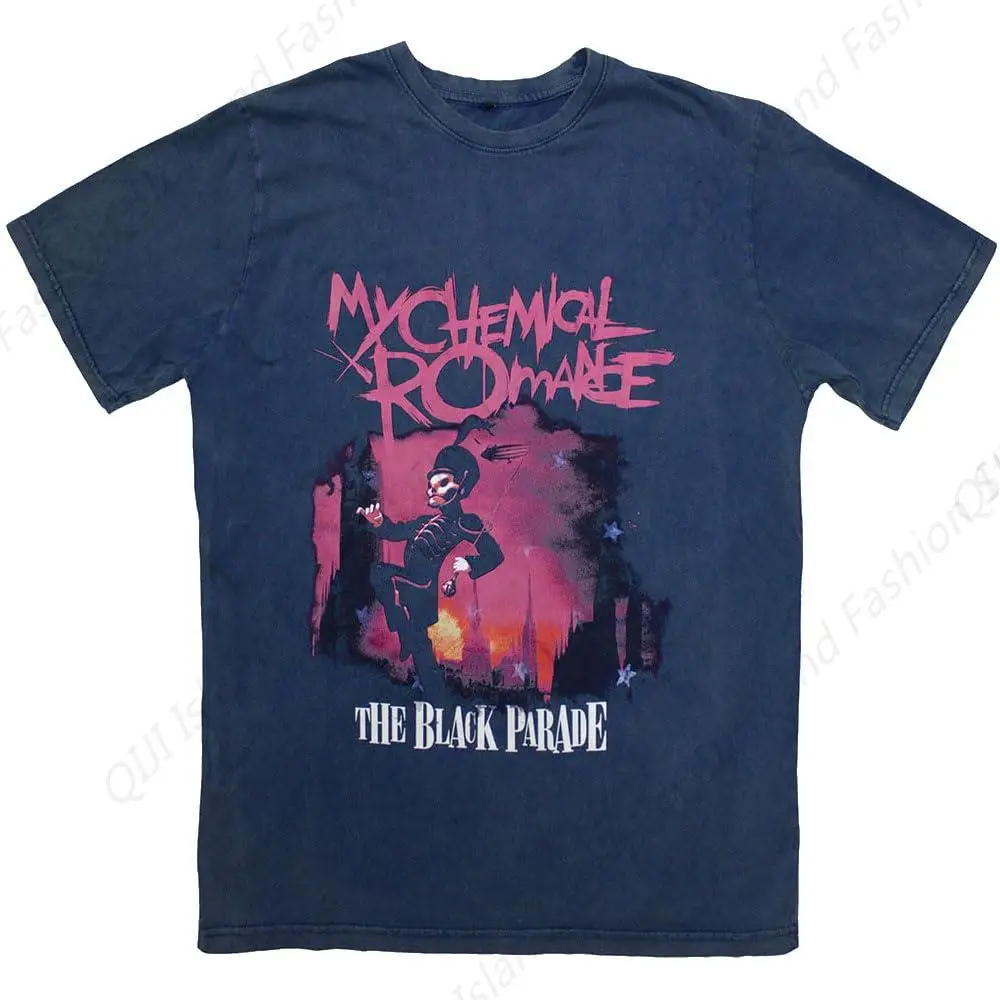 

My Chemical Romance Black Parade March Snow Wash T Shirt Size