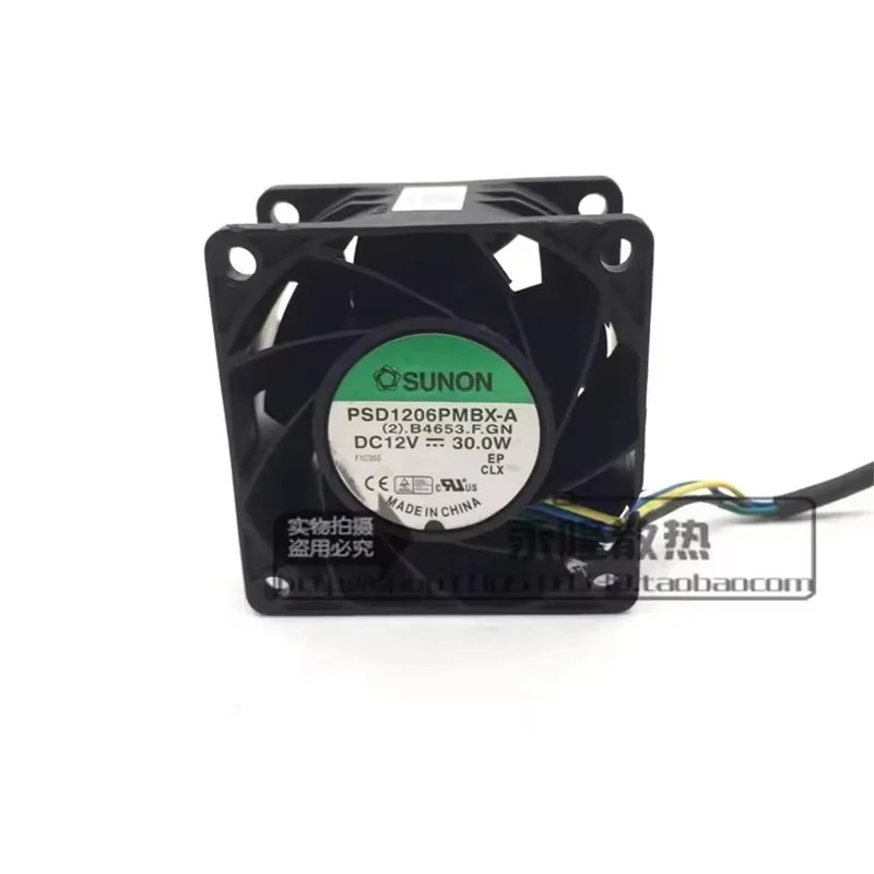 Original PSD1206PMBX-A 60 * 60 * 38MM 12V 30W 6CM high speed violent server cooling fan