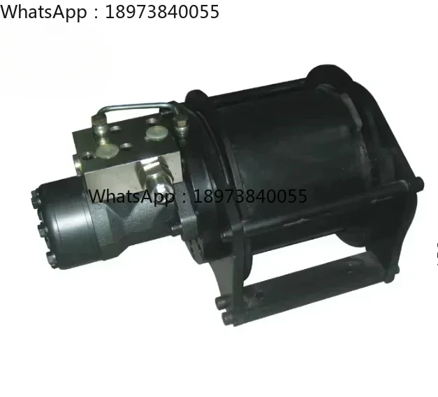 -1 ton 10 KN Mini Hydraulic Compact Winch pulling and lifting winch for crane-