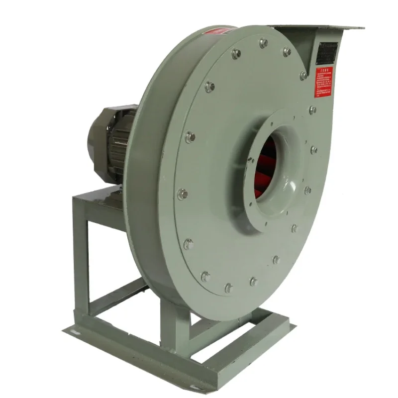 9-19 High pressure centrifugal fan material conveying snail blower 380v industrial dust removal