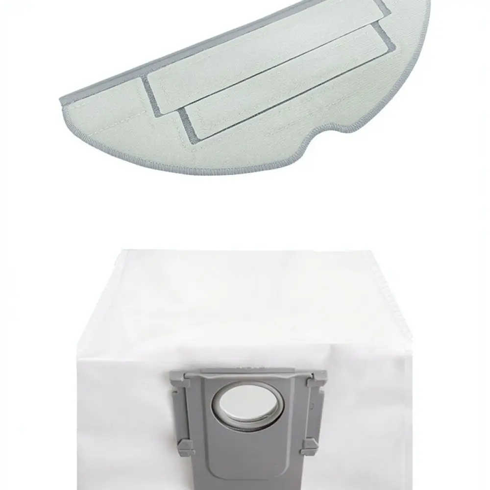 Robotic Vacuum Accessories For Roborock S8 Pro Ultra G20 Main Brush Side Brush Filter Mop Pads Dust Bag Replacement Set