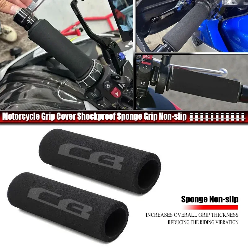 Fit For CB650R CB500F CB500X CB125R CB300R CB400X Motorcycle Handle Anti Slip Cover Soft Sponge Grip Handle Protector