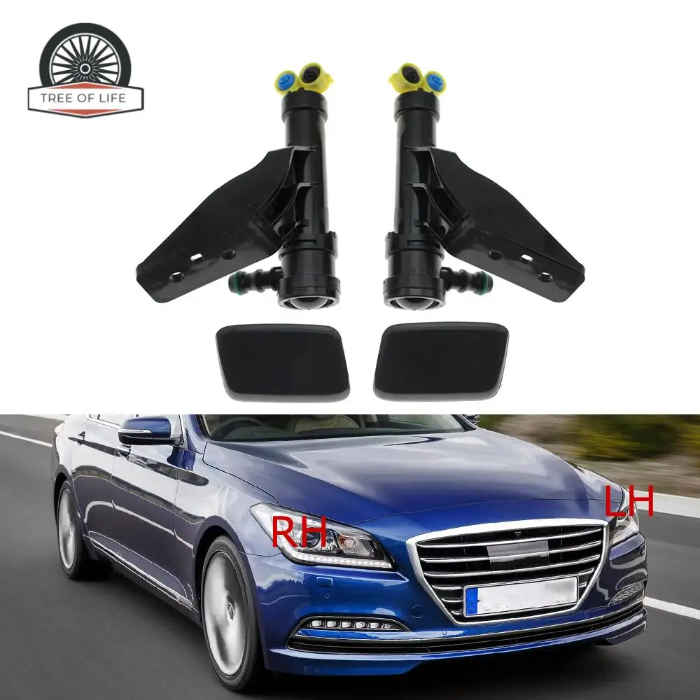 

98671-B1000 98672-B1000 For Hyundai GENESIS G80 2015 2016 2017 Headlamp Headlight Washer Sprayer Nozzle Jet Actuator Pump