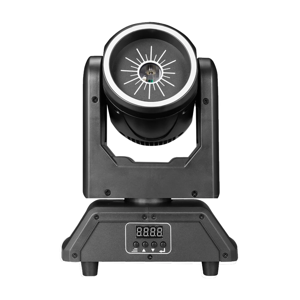 3W RGB Animation Moving Head Laser Light Endless X Axis Rotation with Auxiliary Light DMX512 Stage Lighting