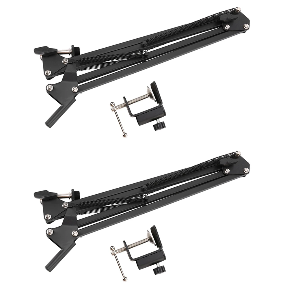 Soporte de Micrófono de Escritorio 2X Pro, Soporte de Micrófono de Suspensión Tipo Tijera con Abrazadera de Montaje en Mesa para Samson Blue Y, Esencial para el Invierno