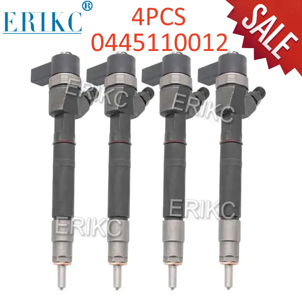 

4pcs 0445110012 Common Rail Fuel Injector 0 445 110 012 for Mercedes C Class 2.2 CDI 1997-2001 A6110700587 0986435004