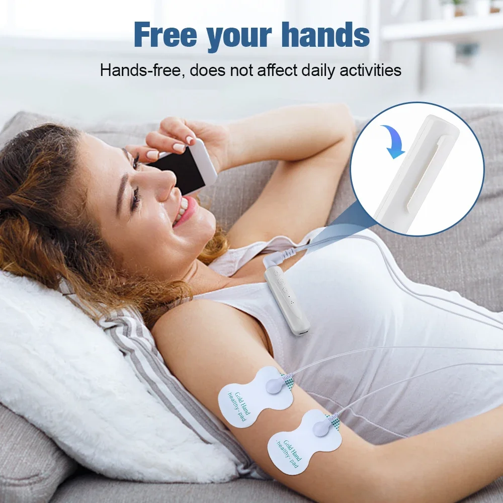 20 Modes Pulse Tens Acupuncture Massager Tools Mini Electric Body Massage Kit EMS Stimulator Full Body Relax Muscle Therapy