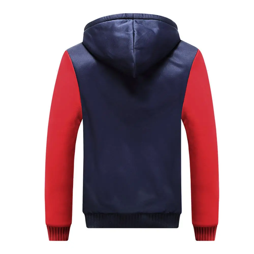 Männer Winter Jacke Camouflage Verdicken Jacken Mit Kapuze Fleece Langarm Unten Jacke Mann Casual Streetwear männer Kleidung – Detail 13