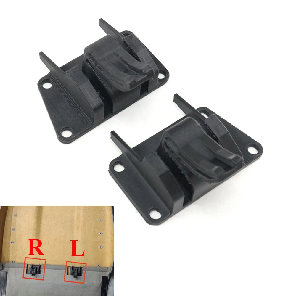 For AUDI A4 B7 04-08 A3 S3 8P 04-12 A6 S6 C6 05-11 Q7 4L 07-15 Front Seat Backrest Cover Buckle Backside Panel Fixed Clip