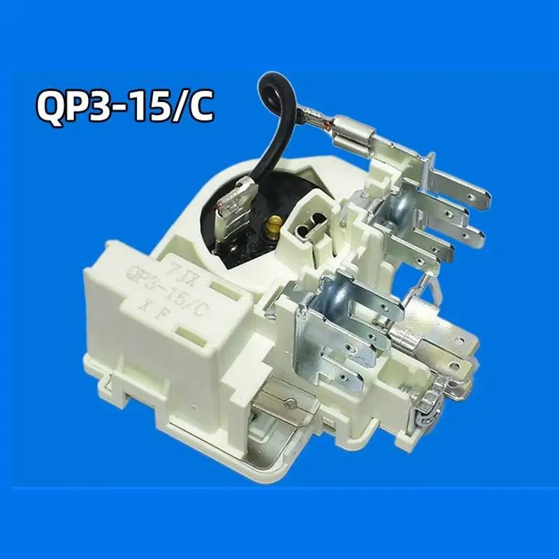 

Compressor PTC Starter QP3-15/C Universal Relay Overload Protector for Frestec Refrigerator-freezer Replacement