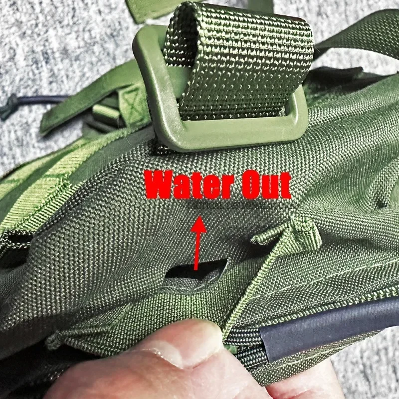 Tactical Hydration Pack Plate Carrier Molle Backpack Back Panel Airsoft Accessories Mini Pouch Outdoor Hunting Sports Water Bag image 6