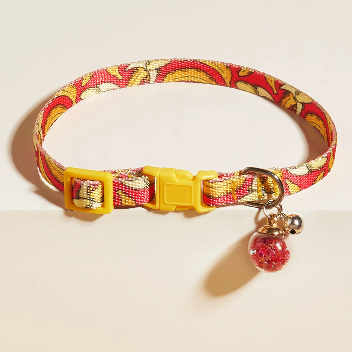Nur süßes Katzenhalsband für Kätzchen und Welpen, Haustierhalsband mit Anhänger, Glocken, bedrucktem Muster, trendigem, verstellbarem, dekorativem Halsring – Detail 20