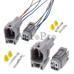 1 Set 4 Hole 6189-0381 AC Assembly Auto Wiring Terminal Electrical Connector Car Waterproof Plug