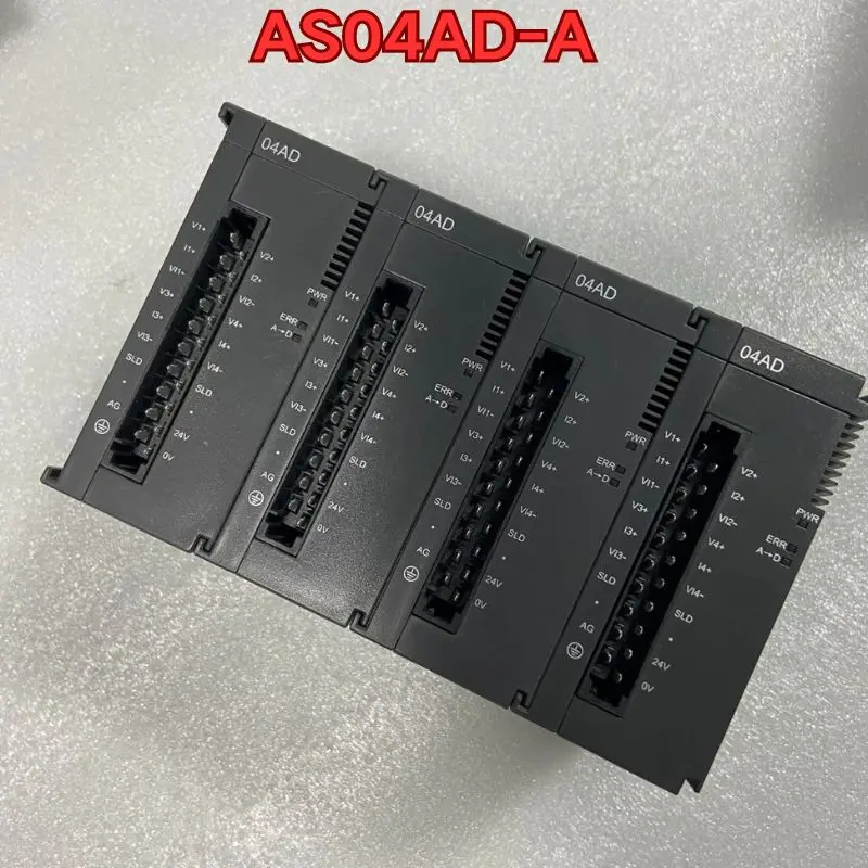 

Second-hand PLC module AS04AD-A function test is normal