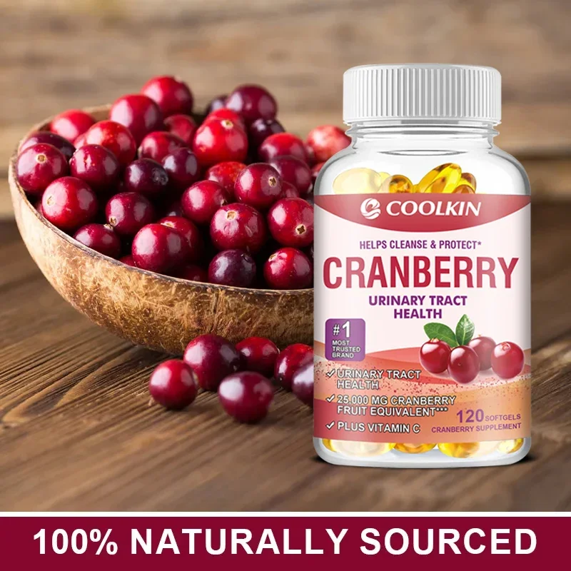 Integratore di vitamina C al mirtillo rosso: allevia la minzione frequente e supporta la salute del tracce urinarie, aiuta a rimuovere il tractSup urinario