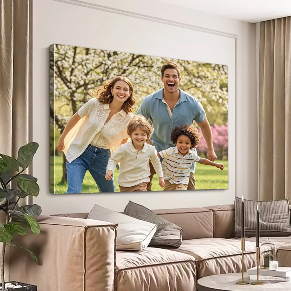 1 قطعة ملصق قماش صور مخصص ، ملصق معلق مخصص ، ملصق كبير الحجم مخصص مع إطار ذاتي الصنع (أو لا) ، ملصق مخصص لجميع الأحجام