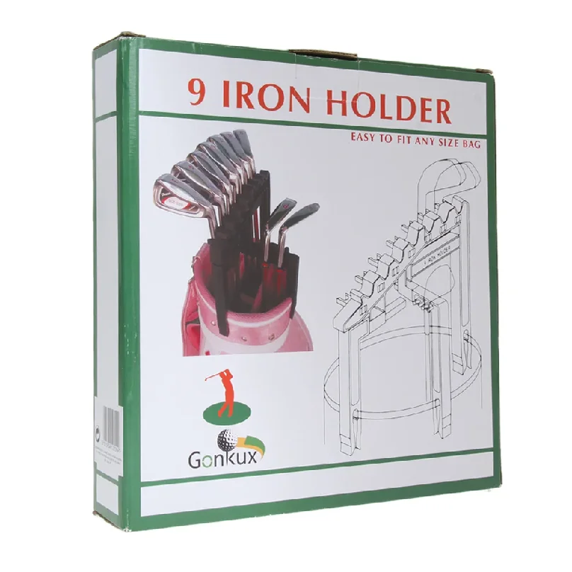 Golf 9 Iron Clubs Holder Anti-drop Golf Stick Organizer Racks  Multi-club Organizer Stands Useful Tools Golf Accessories