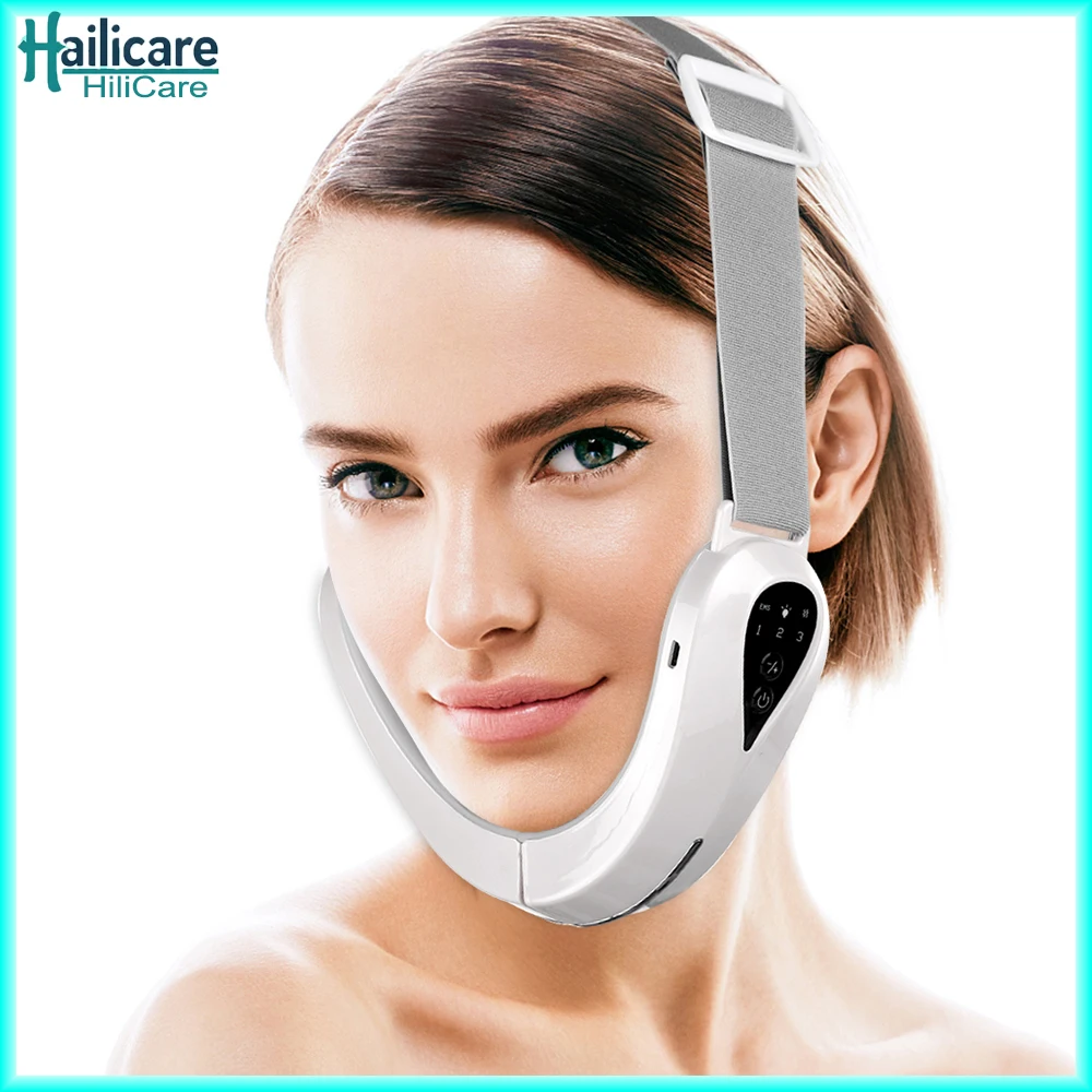 

Face Lifting Device V Line Facial Massage Red Blue Light Skin Rejuvenation Double Chin V Face Reducer Thin Face Beauty Tool