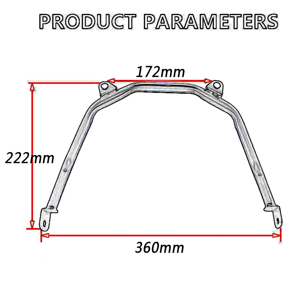 Motorcycle Modification Windshield Support WindScreen Mounting Bracket For BMW F650GS F800GS F 650 GS F800 GS 2008-2017