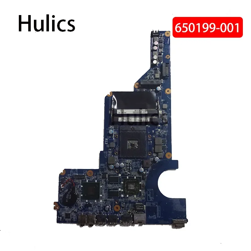 

Hulics б/у 650199 -001 для HP Pavilion DAOR13MB6E1 G4-1000 G4 G6 Материнская плата ноутбука с набором микросхем HM65 100% полное тестирование в порядке