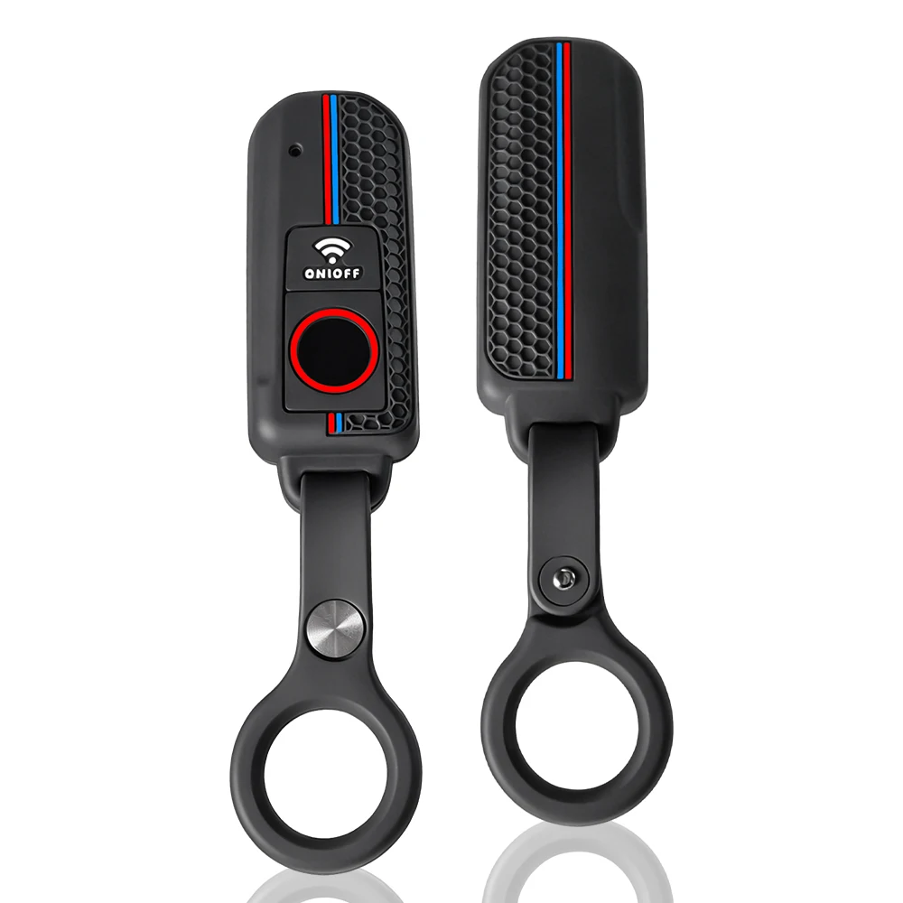 Key Cover for Yamaha TMAX530 TMAX560 XMAX300 NVX155 Aerox QBIX NMAX125 NMAX155 NMAX160 Lexi125 Lexi155 Racing Stripe Style