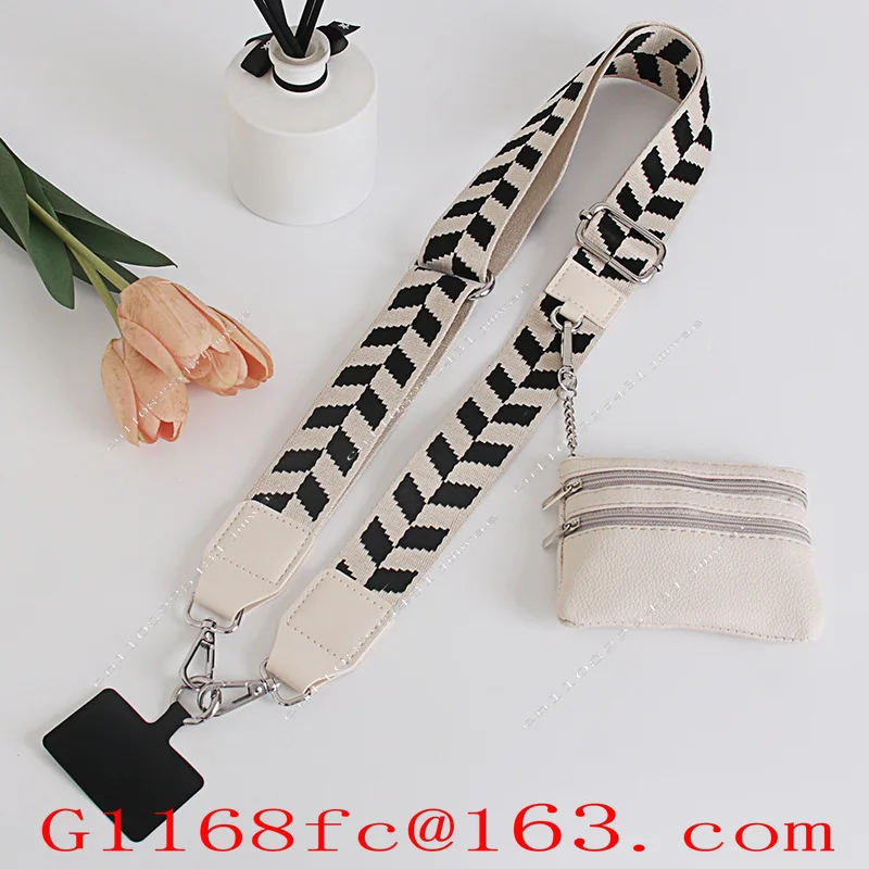 Hot Selling Mobile Phone Lanyard Strap with Diagonal Shoulder Strap, Women's Small Bag Replacement Strap