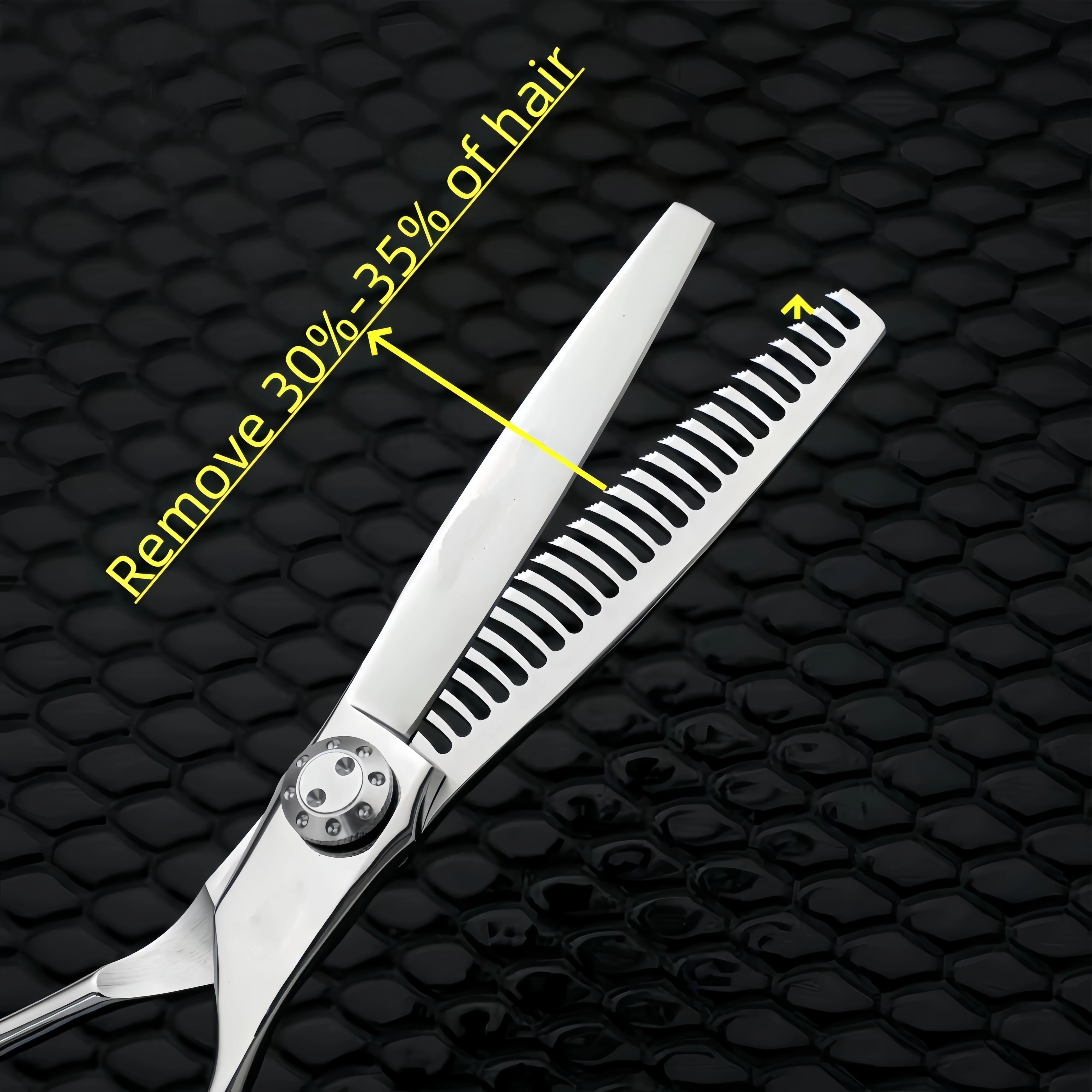 Barber's scissors Professional Salon Tool Accessories ，Thin hair scissors with reverse teeth 440C steels  5.5-6-7inch