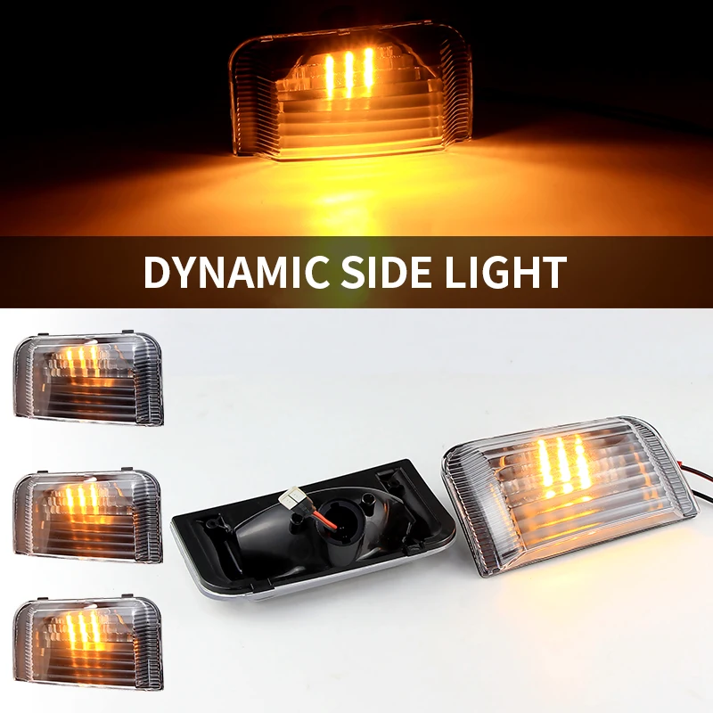 2x For Peugeot Boxer Fiat Ducato Citroen Relay 2006-2019 LED Turn Signal Light Side Mirror Indicator Sequential Blinker Lamp