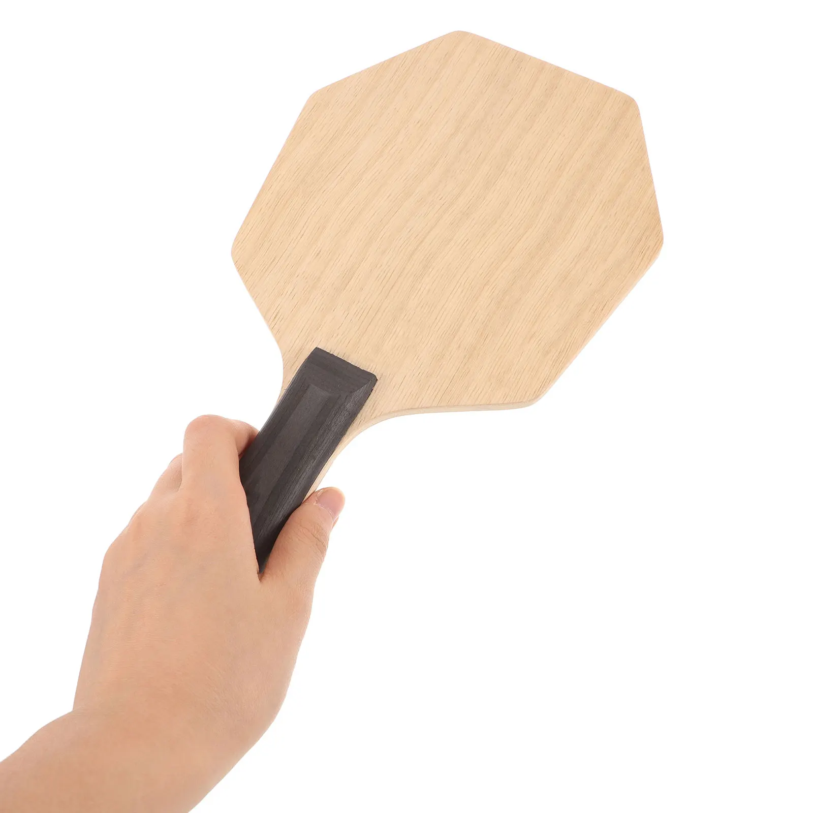

Hexagon Table Tennis Blade 5 Layers Wooden Racket Kids Training Paddle DIY Outdoor Racquets Wooden Blank Paddles Table Tennis