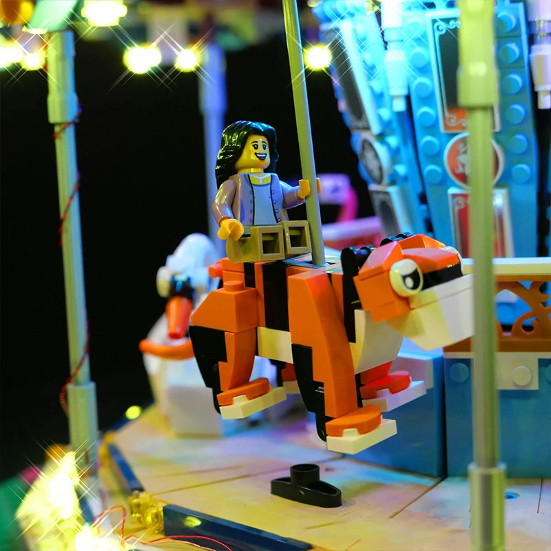 

Premium DIY Led Light Kit For Lego 10257 (Only Led Light,Without Blocks Model) Brighten Up Your Creations