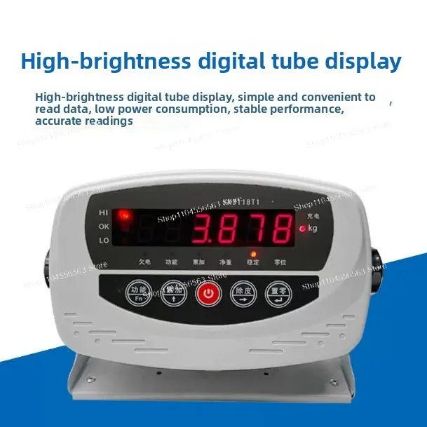 Quality electronic weighing instrument XK3118T1 - Regular model platform scale for weighing, livestock scale instrument
