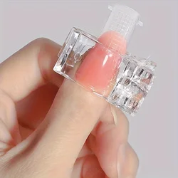 5 nail crystal clips, extended nail mold fixation, phototherapy nail assistance, crystal glue clips, nail fixation clips