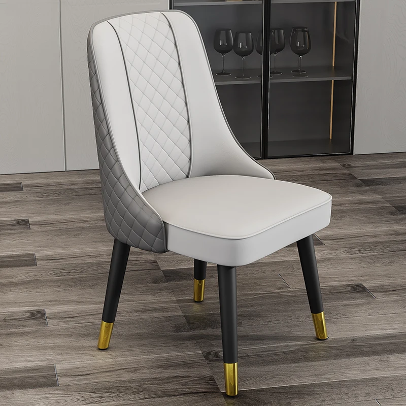 

Dining Household Chair Modern Simple Small Apartment Dining Luxury Chair Nordic Wood Restaurant Silla Comedor Furniture