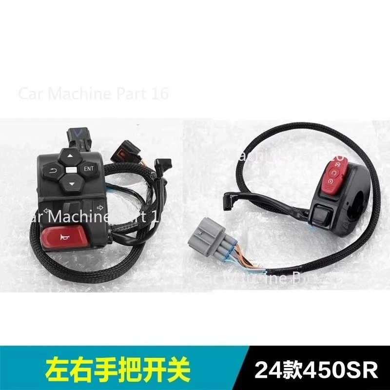 Motorcycle Left  Right Handlebar Switch Starter Horn Handle For CFMOTO 450SR CF450SR 2024Year