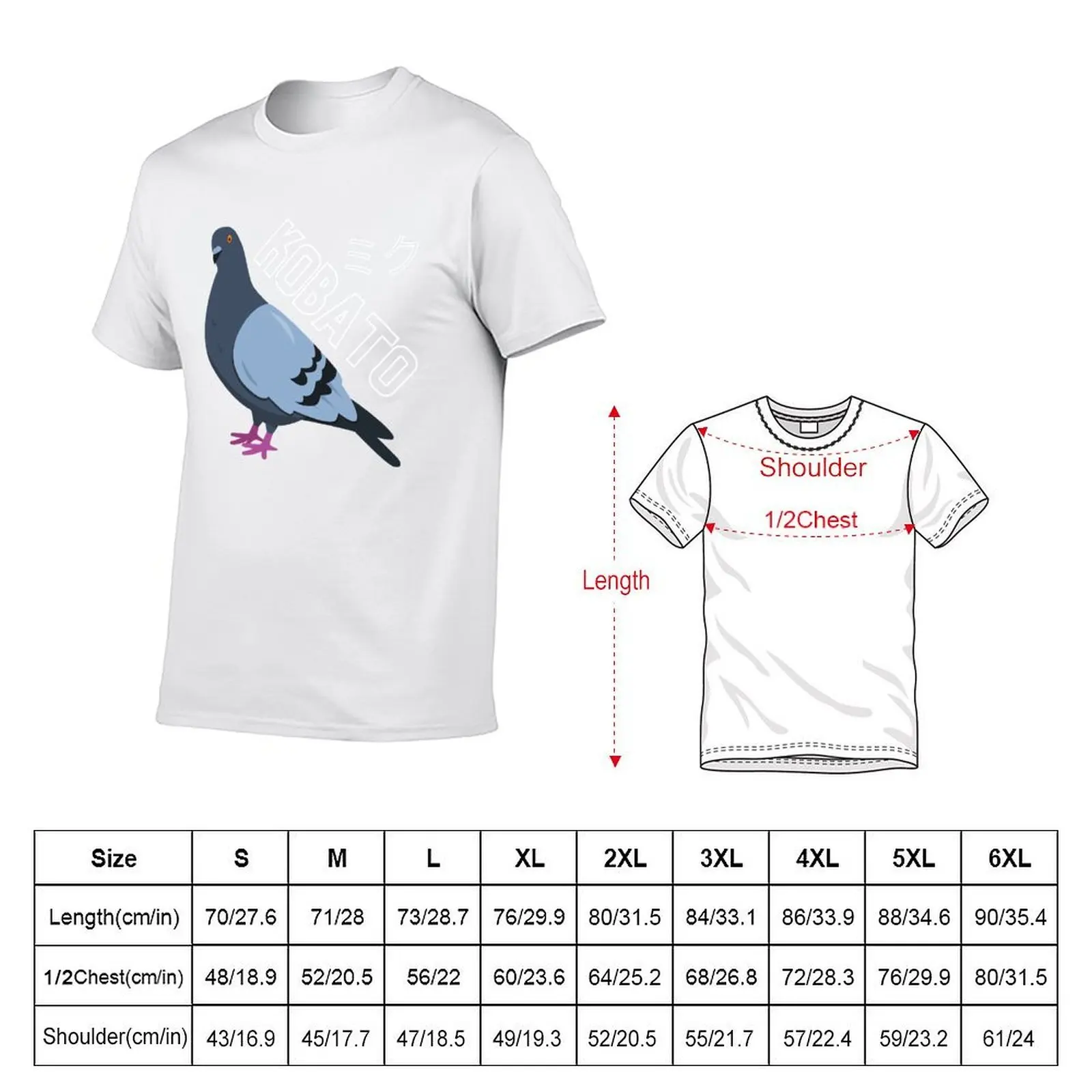 MIKU - PIGEON ICON T-Shirt anime t shirts for man man t shirt graphic T-Shirt