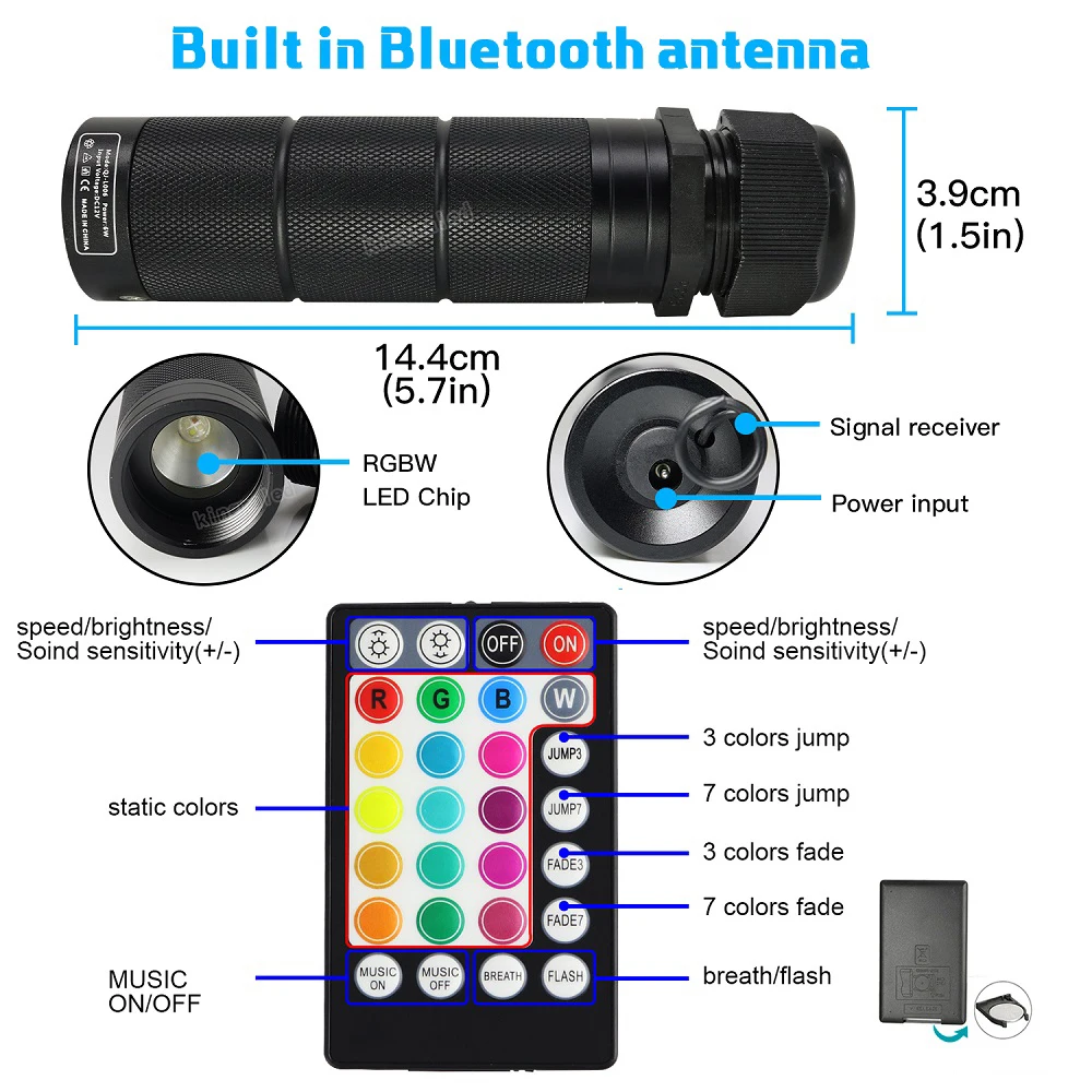 Imagem -02 - Carro Telhado Estrela Luzes Fibra Óptica Lâmpada Controle App Céu Estrelado Fibra Óptica Kits de Iluminação Rgbw dc 12v 6w